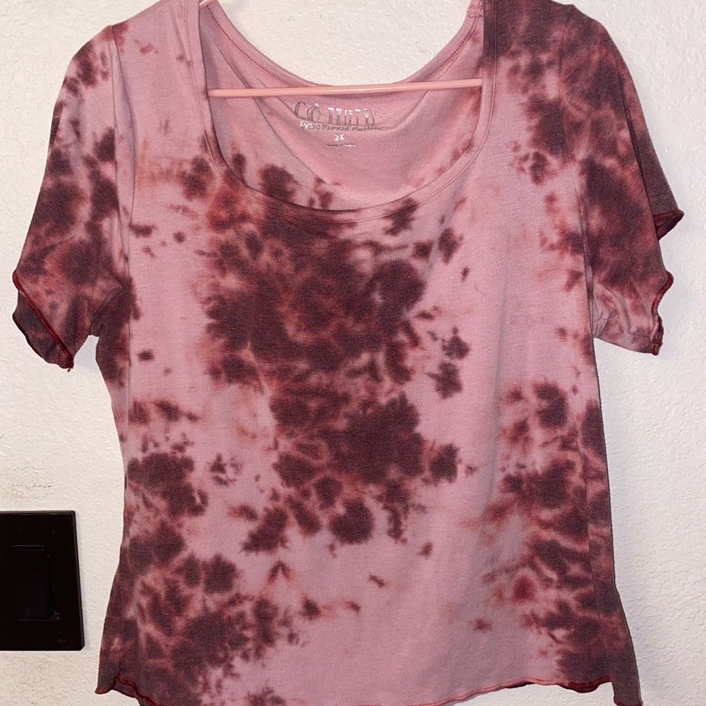 Go Wild - 2X - Tie Dye Crop